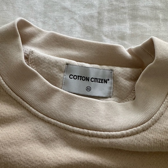 Cotton Citizen Beige Oversized Brooklyn Sweatshirt - Picture 5 of 9